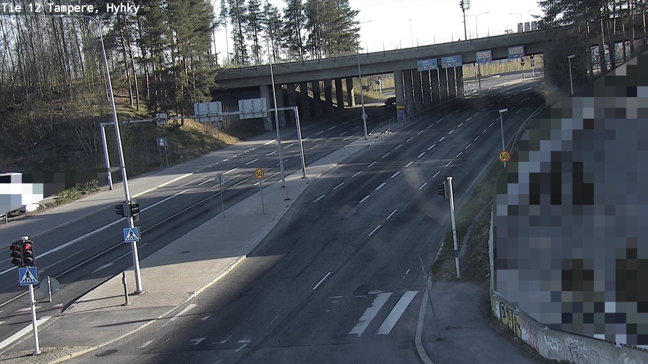 Weather Camera Image Road 12 Tampere, Hyhky, Tampere, Pirkanmaa