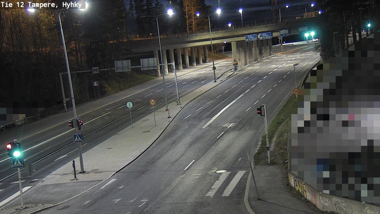 Weather Camera Image Road 12 Tampere, Hyhky, Tampere, Pirkanmaa