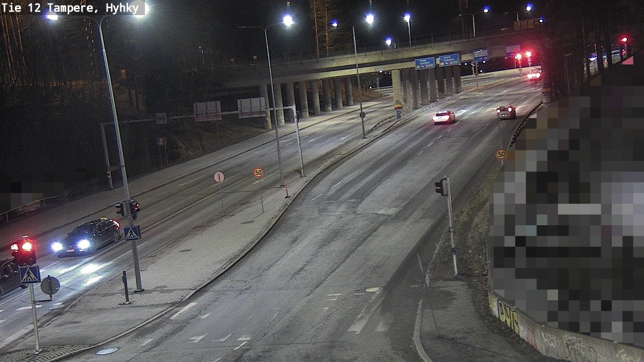Weather Camera Image Road 12 Tampere, Hyhky, Tampere, Pirkanmaa