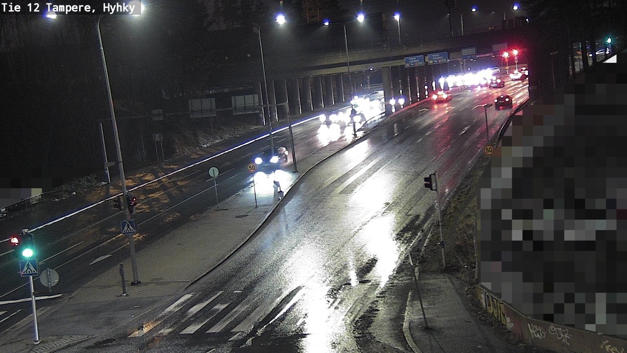 Weather Camera Image Väg 12 Tammerfors, Hyhky, Tampere, Pirkanmaa