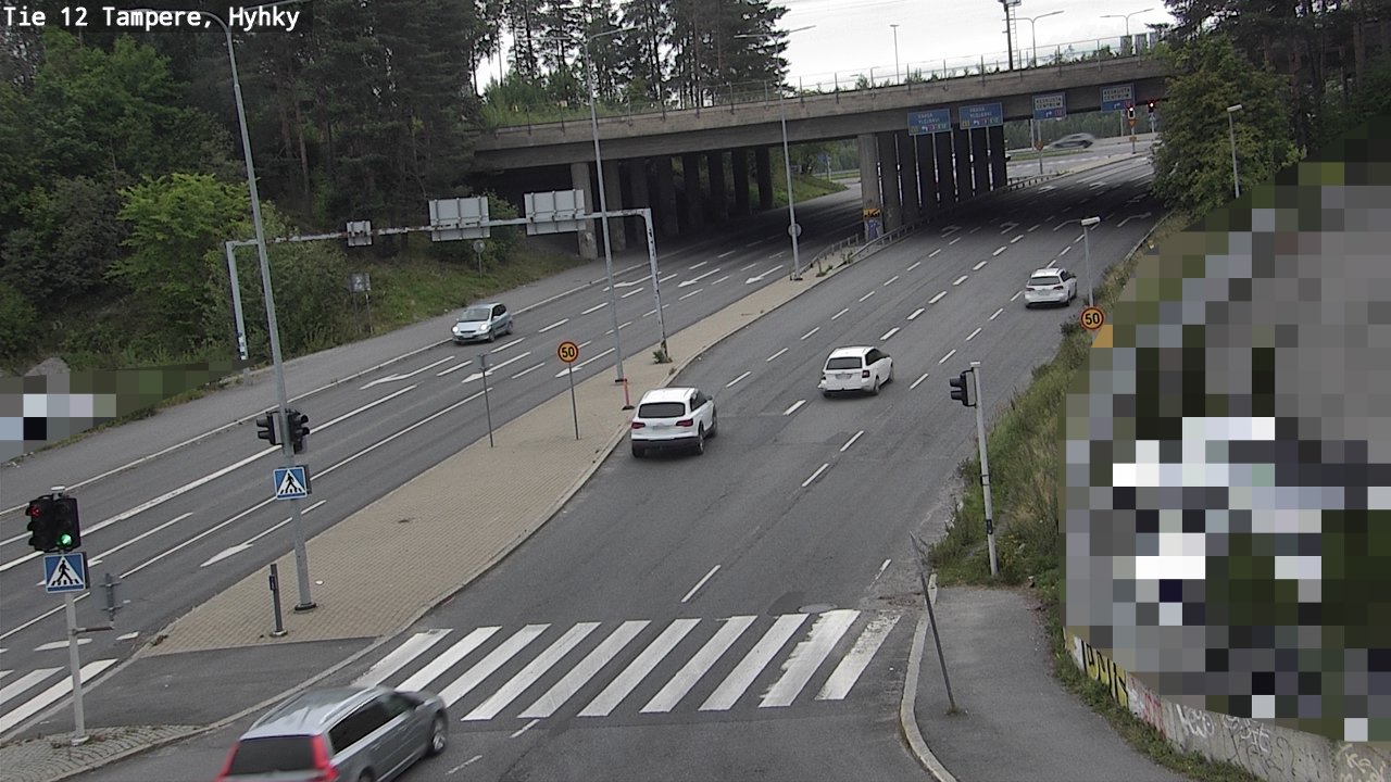 Weather Camera Image Road 12 Tampere, Hyhky, Tampere, Pirkanmaa