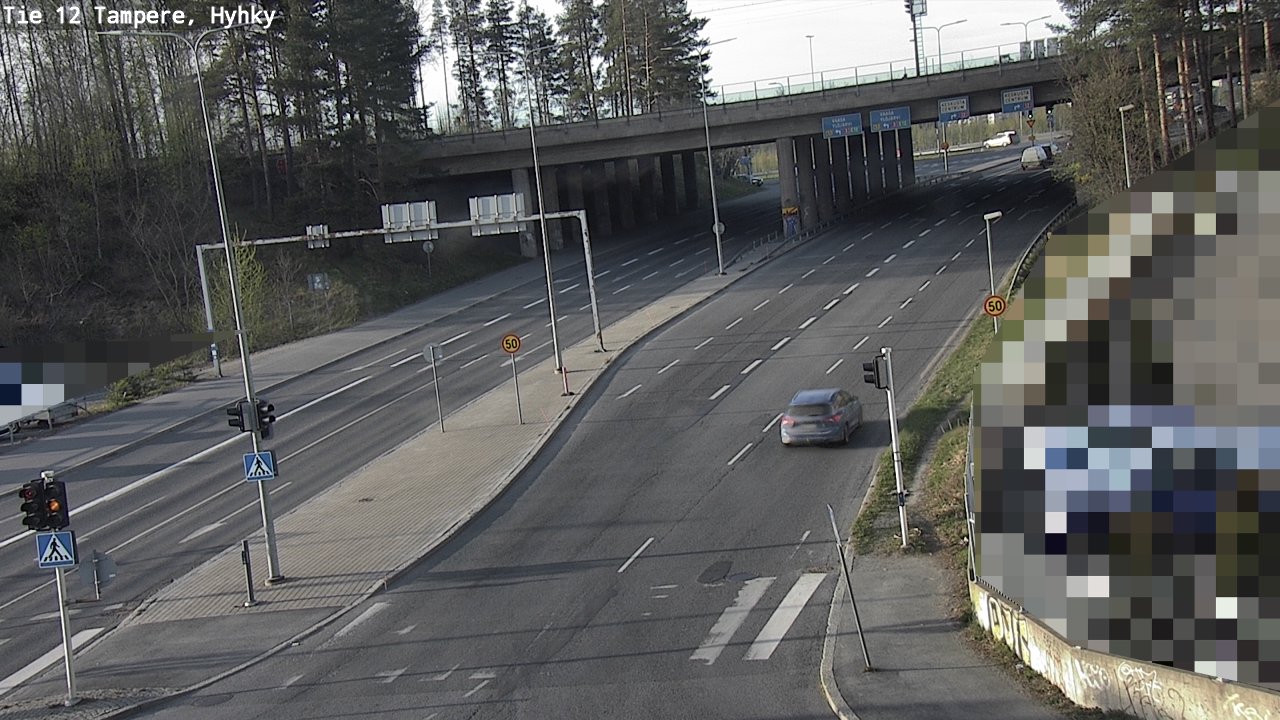 Weather Camera Image Road 12 Tampere, Hyhky, Tampere, Pirkanmaa