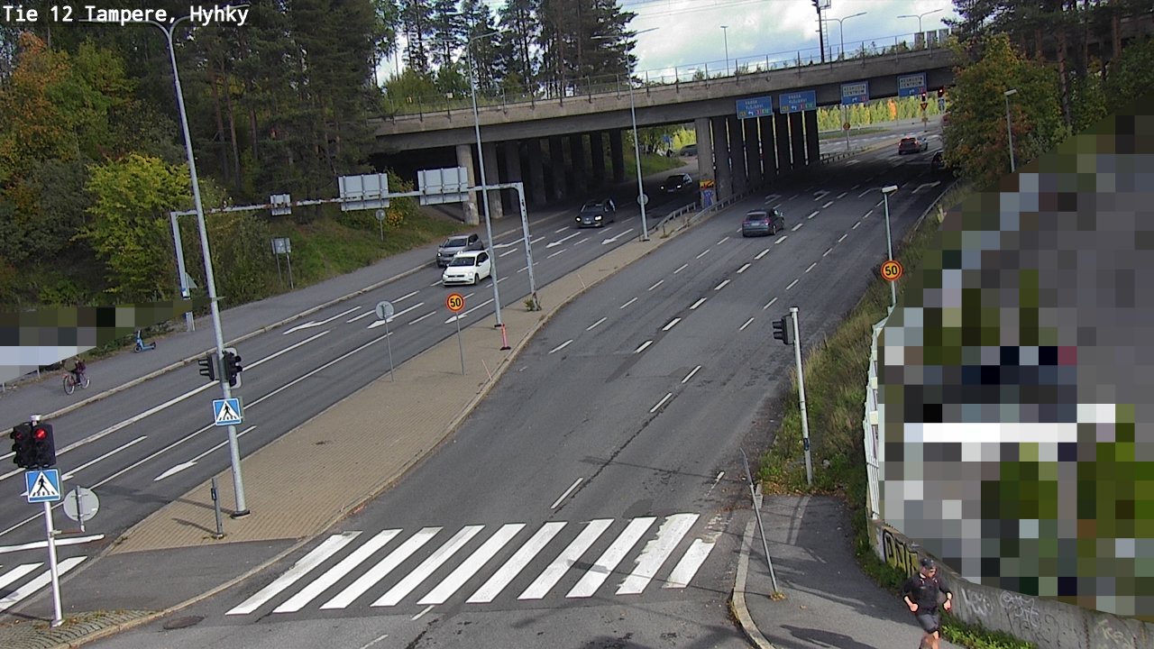 Weather Camera Image Road 12 Tampere, Hyhky, Tampere, Pirkanmaa
