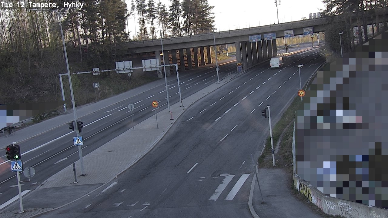 Weather Camera Image Road 12 Tampere, Hyhky, Tampere, Pirkanmaa