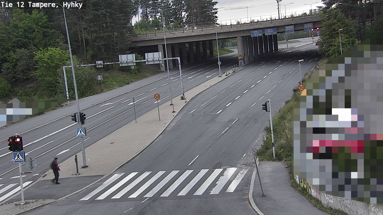 Weather Camera Image Road 12 Tampere, Hyhky, Tampere, Pirkanmaa