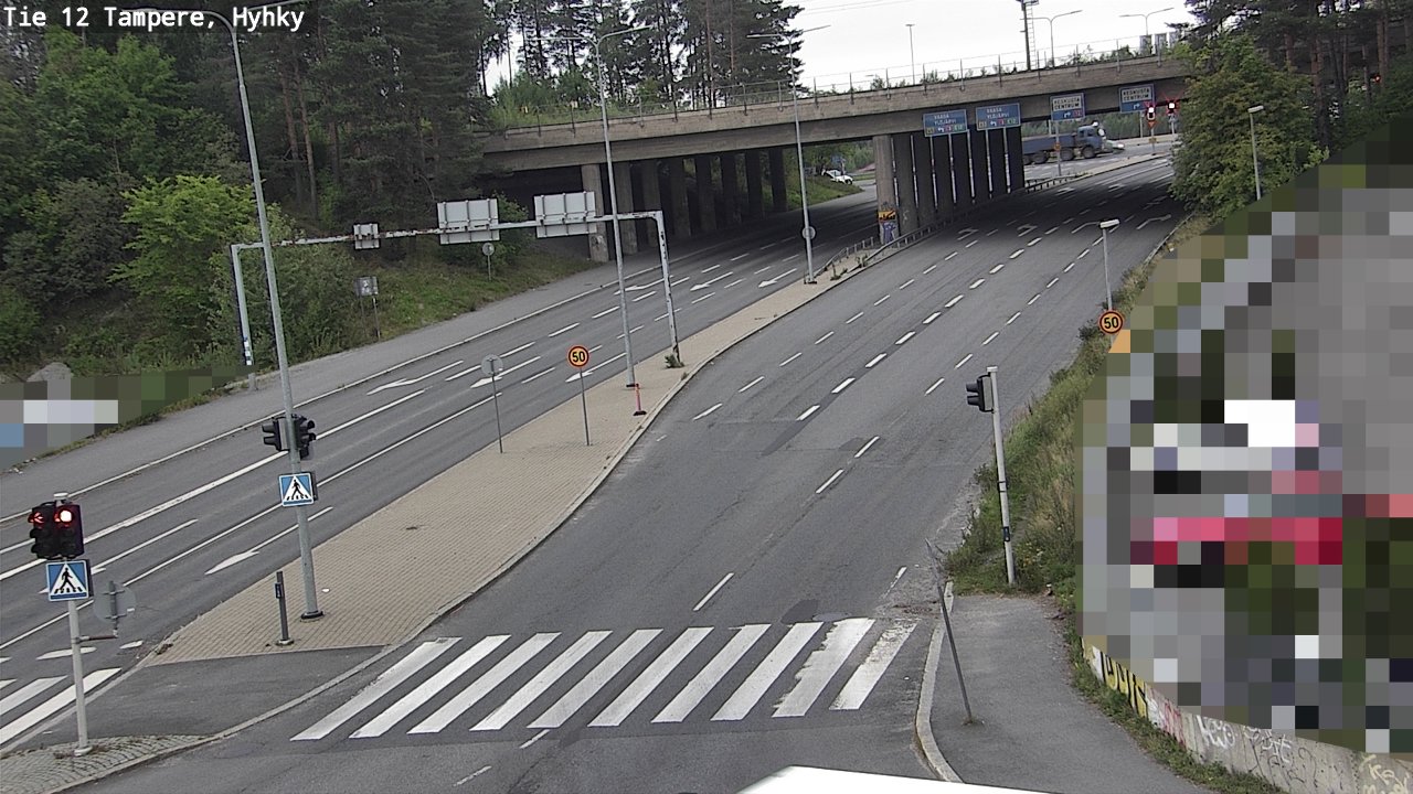 Weather Camera Image Road 12 Tampere, Hyhky, Tampere, Pirkanmaa