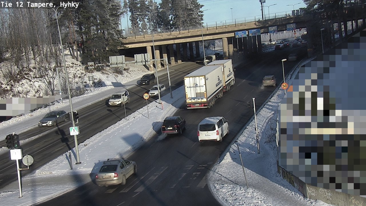 Kelikamerat Kuva Tie 12 Tampere, Hyhky, Tampere, Pirkanmaa