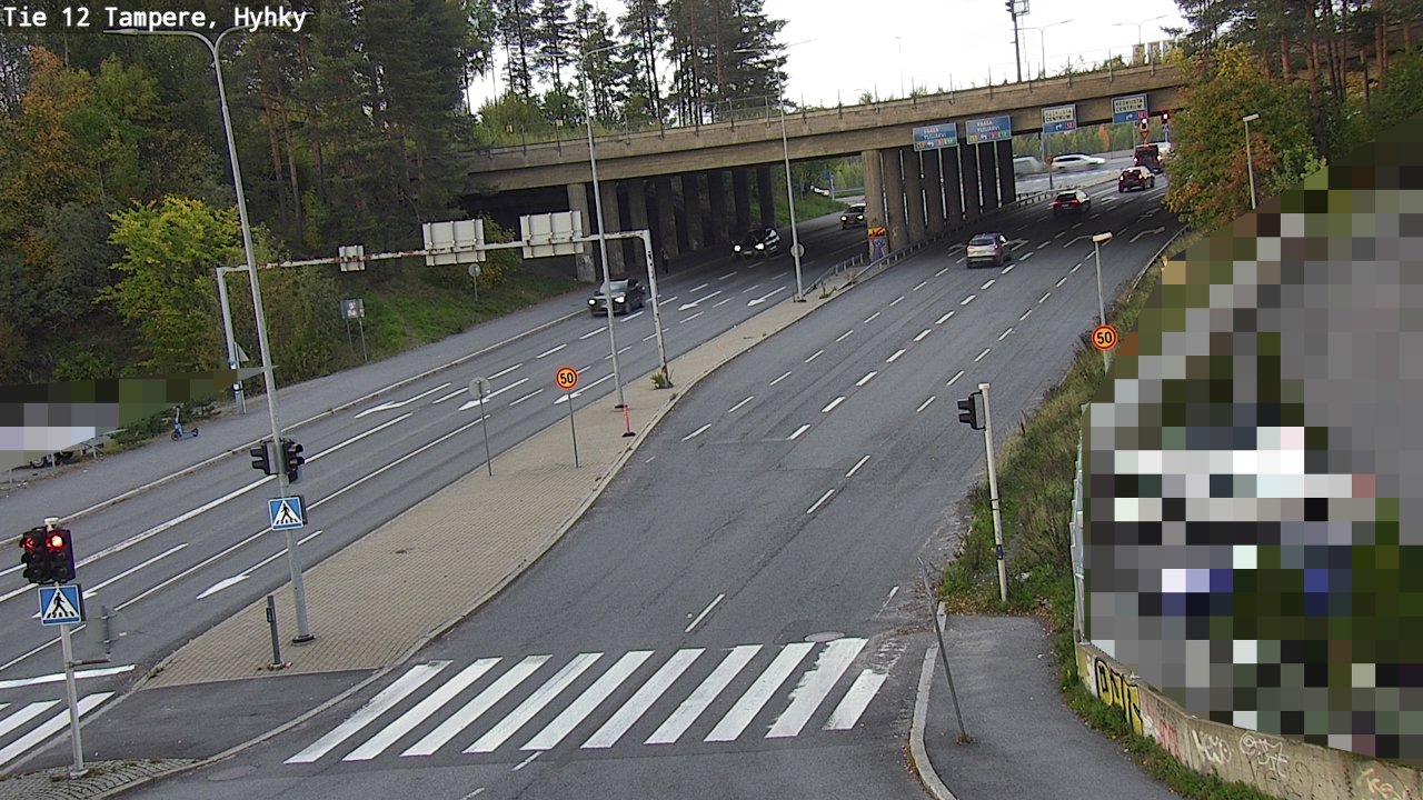 Weather Camera Image Road 12 Tampere, Hyhky, Tampere, Pirkanmaa