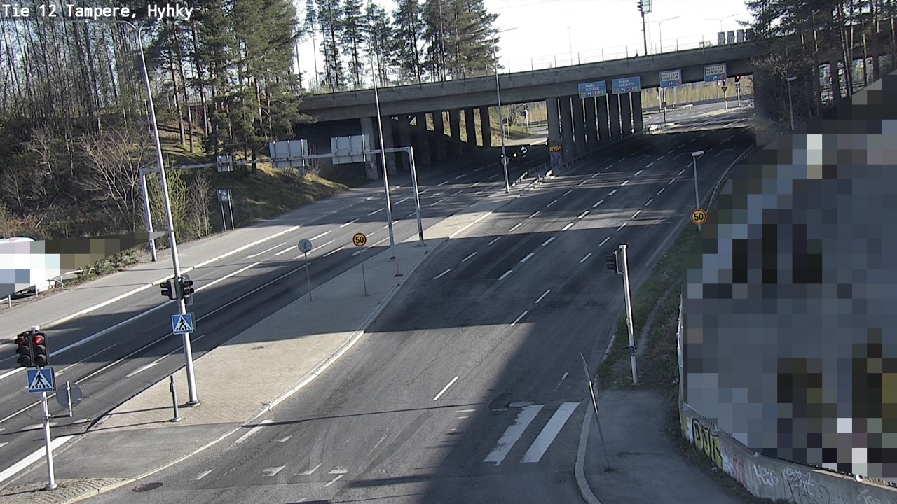Weather Camera Image Road 12 Tampere, Hyhky, Tampere, Pirkanmaa