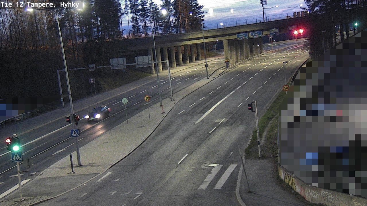 Weather Camera Image Road 12 Tampere, Hyhky, Tampere, Pirkanmaa