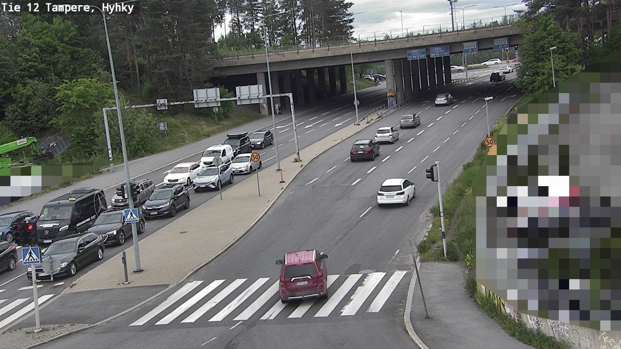 Weather Camera Image Road 12 Tampere, Hyhky, Tampere, Pirkanmaa