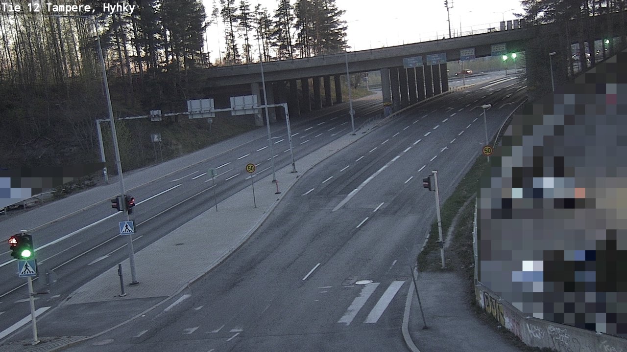 Weather Camera Image Road 12 Tampere, Hyhky, Tampere, Pirkanmaa