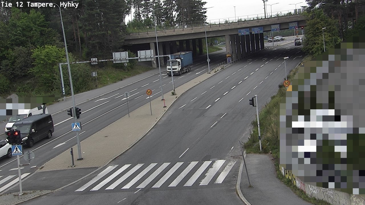Weather Camera Image Road 12 Tampere, Hyhky, Tampere, Pirkanmaa