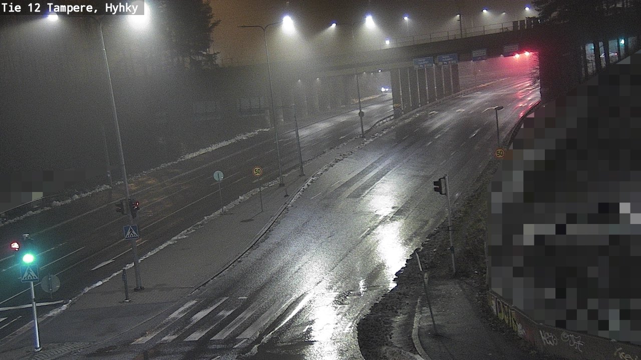 Weather Camera Image Väg 12 Tammerfors, Hyhky, Tampere, Pirkanmaa