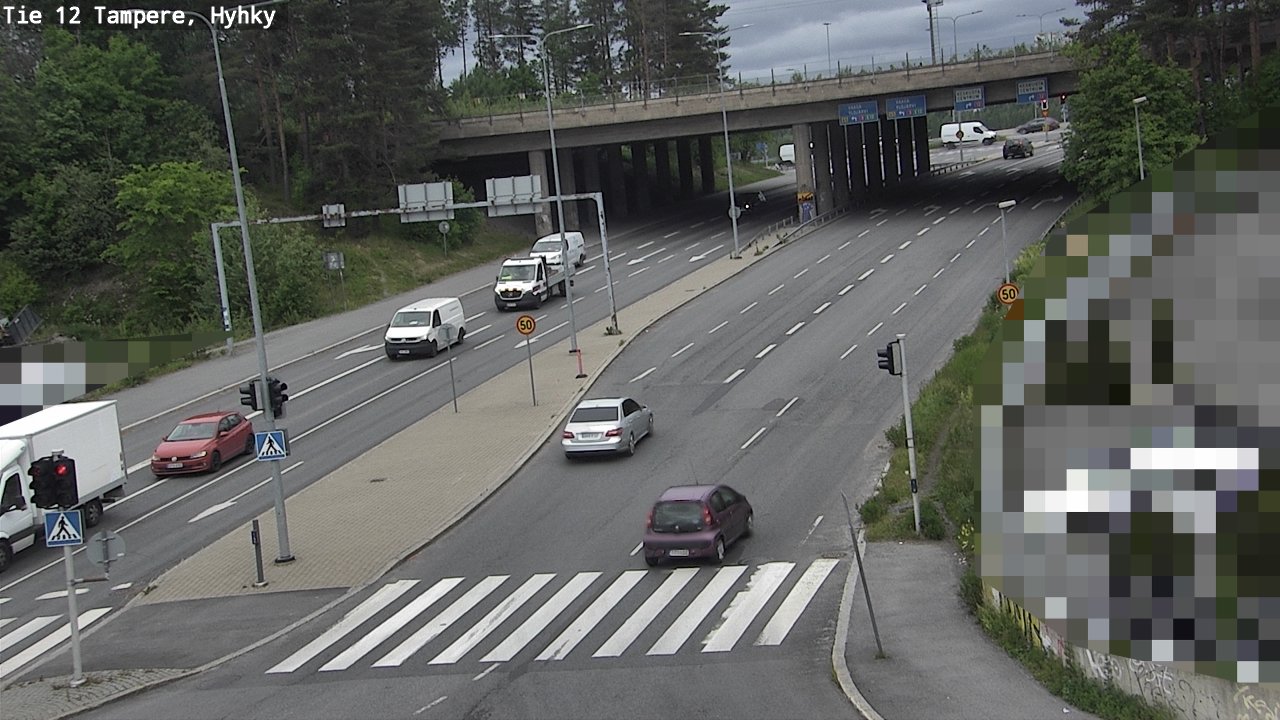 Weather Camera Image Road 12 Tampere, Hyhky, Tampere, Pirkanmaa