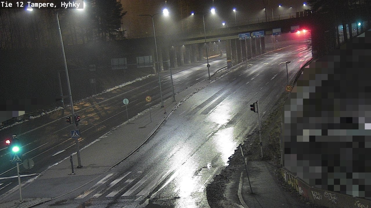 Weather Camera Image Väg 12 Tammerfors, Hyhky, Tampere, Pirkanmaa