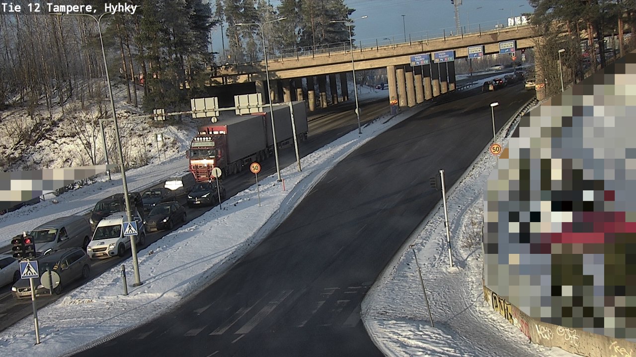 Kelikamerat Kuva Tie 12 Tampere, Hyhky, Tampere, Pirkanmaa