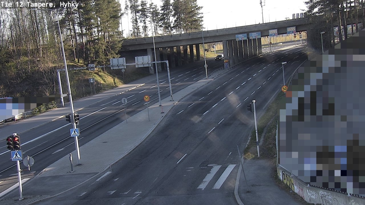 Weather Camera Image Road 12 Tampere, Hyhky, Tampere, Pirkanmaa