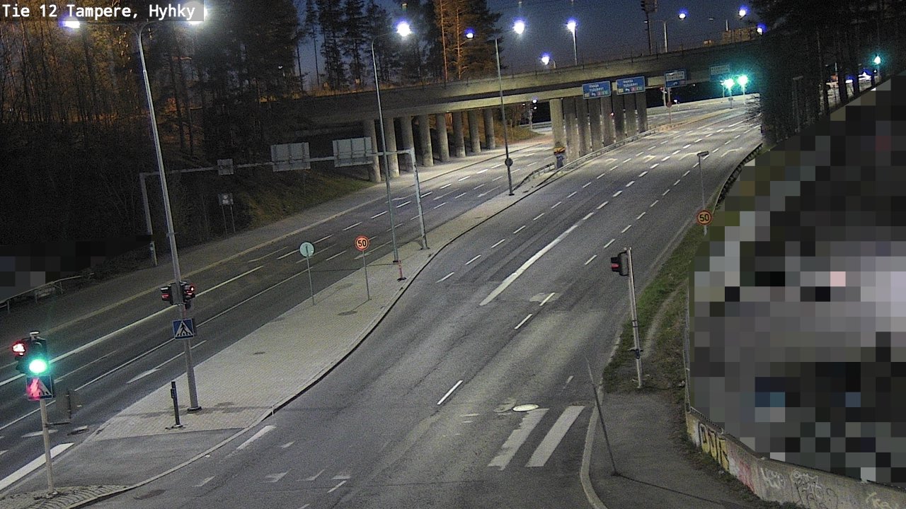 Weather Camera Image Road 12 Tampere, Hyhky, Tampere, Pirkanmaa
