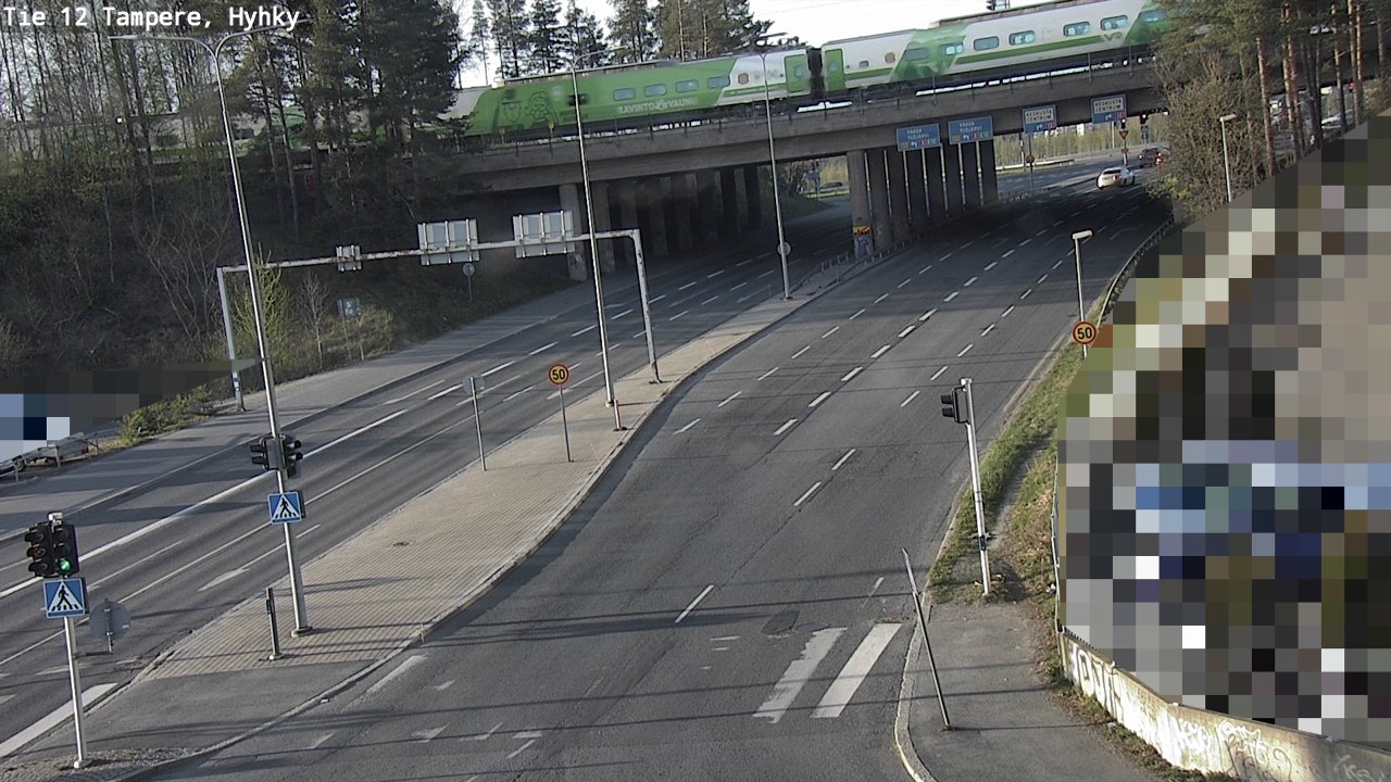 Weather Camera Image Road 12 Tampere, Hyhky, Tampere, Pirkanmaa