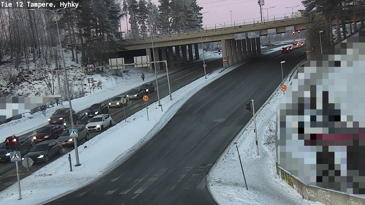 Kelikamerat Kuva Tie 12 Tampere, Hyhky, Tampere, Pirkanmaa