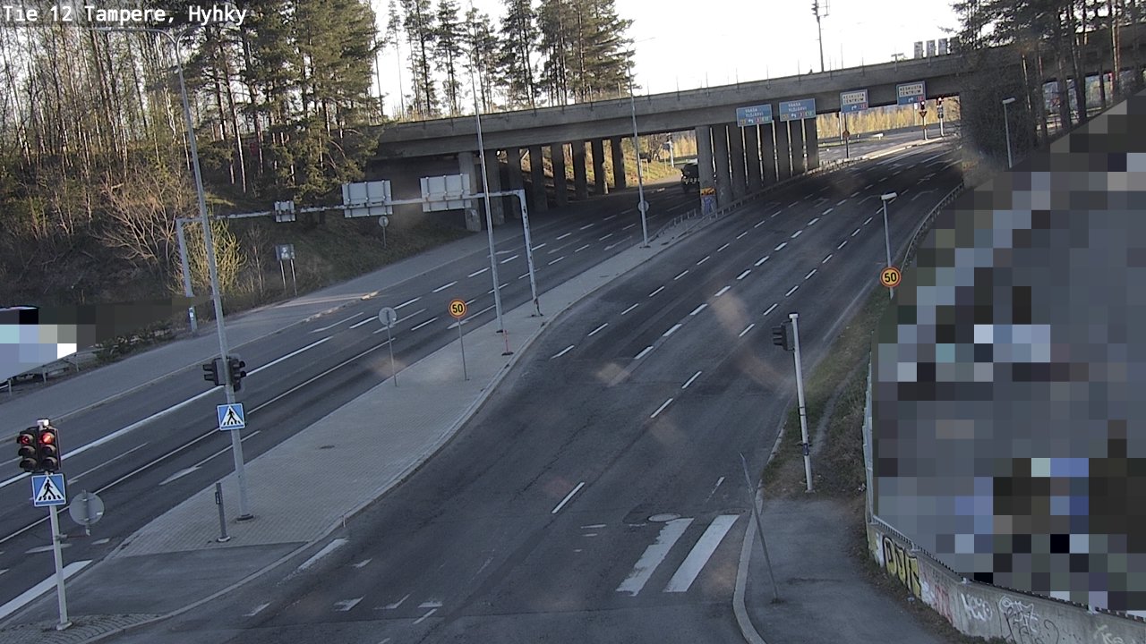 Weather Camera Image Road 12 Tampere, Hyhky, Tampere, Pirkanmaa