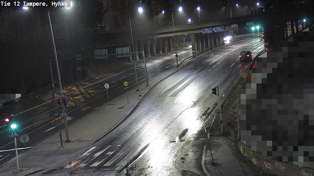 Weather Camera Image Väg 12 Tammerfors, Hyhky, Tampere, Pirkanmaa
