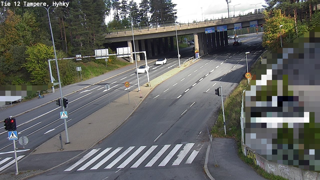 Weather Camera Image Road 12 Tampere, Hyhky, Tampere, Pirkanmaa