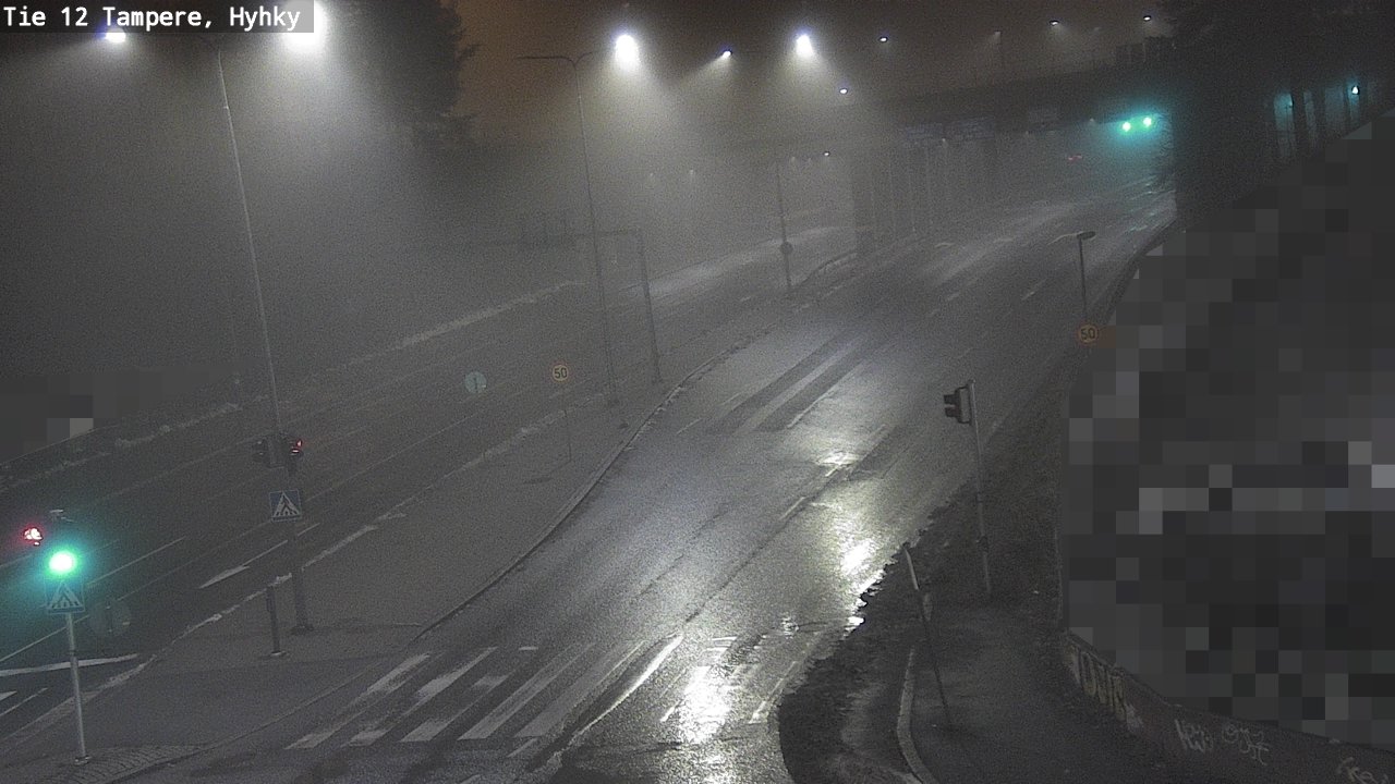 Weather Camera Image Väg 12 Tammerfors, Hyhky, Tampere, Pirkanmaa