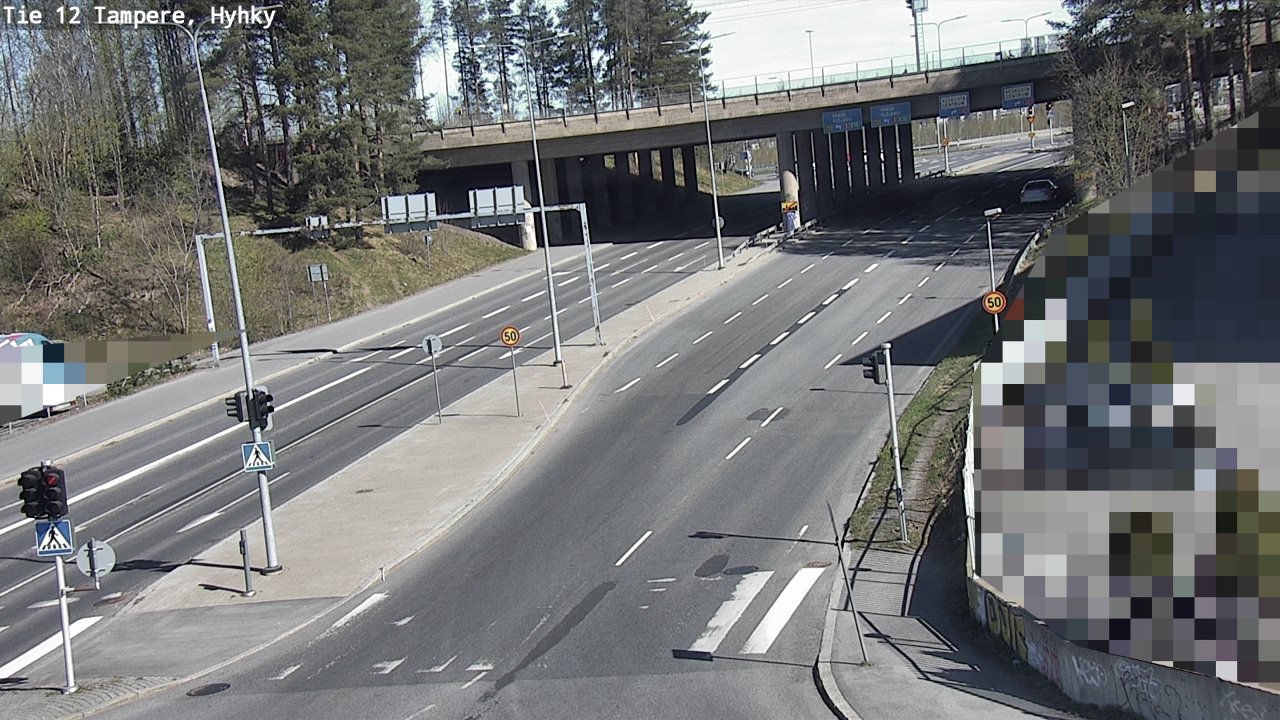 Weather Camera Image Road 12 Tampere, Hyhky, Tampere, Pirkanmaa