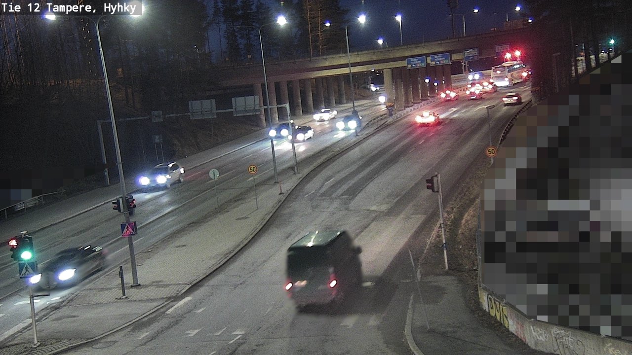 Weather Camera Image Road 12 Tampere, Hyhky, Tampere, Pirkanmaa