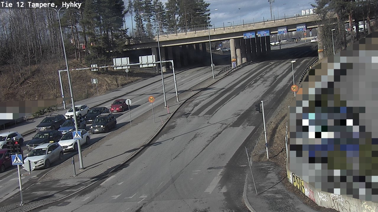 Kelikamerat Kuva Tie 12 Tampere, Hyhky, Tampere, Pirkanmaa