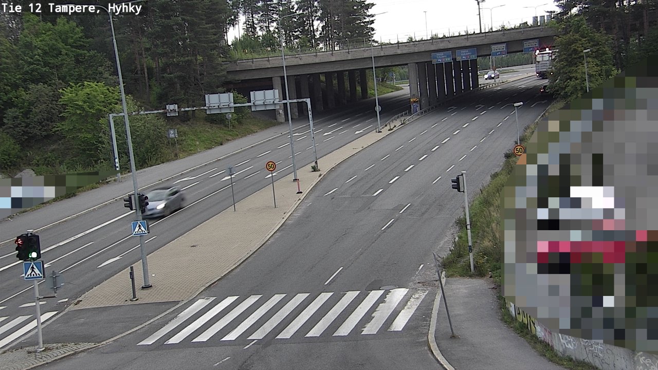 Weather Camera Image Road 12 Tampere, Hyhky, Tampere, Pirkanmaa