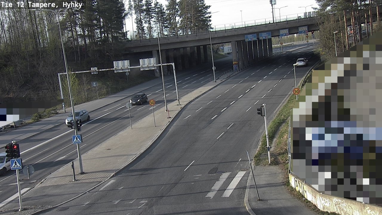 Weather Camera Image Road 12 Tampere, Hyhky, Tampere, Pirkanmaa
