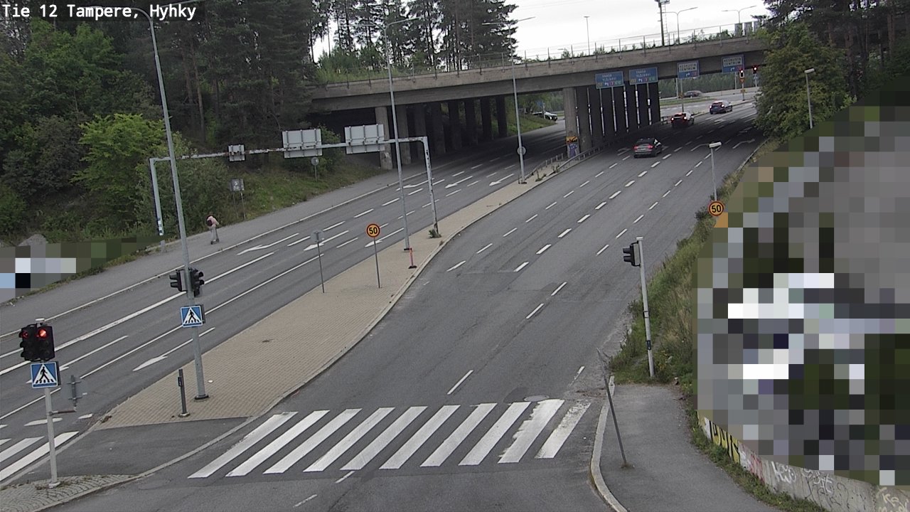 Weather Camera Image Road 12 Tampere, Hyhky, Tampere, Pirkanmaa