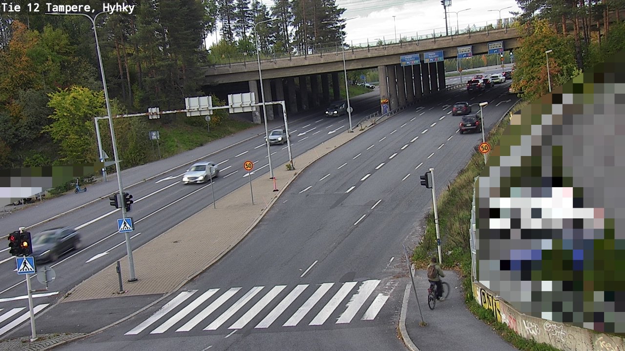 Weather Camera Image Road 12 Tampere, Hyhky, Tampere, Pirkanmaa