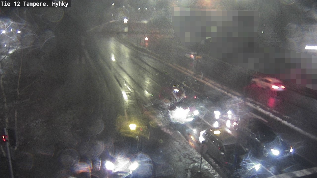 Weather Camera Image Väg 12 Tammerfors, Hyhky, Tampere, Pirkanmaa