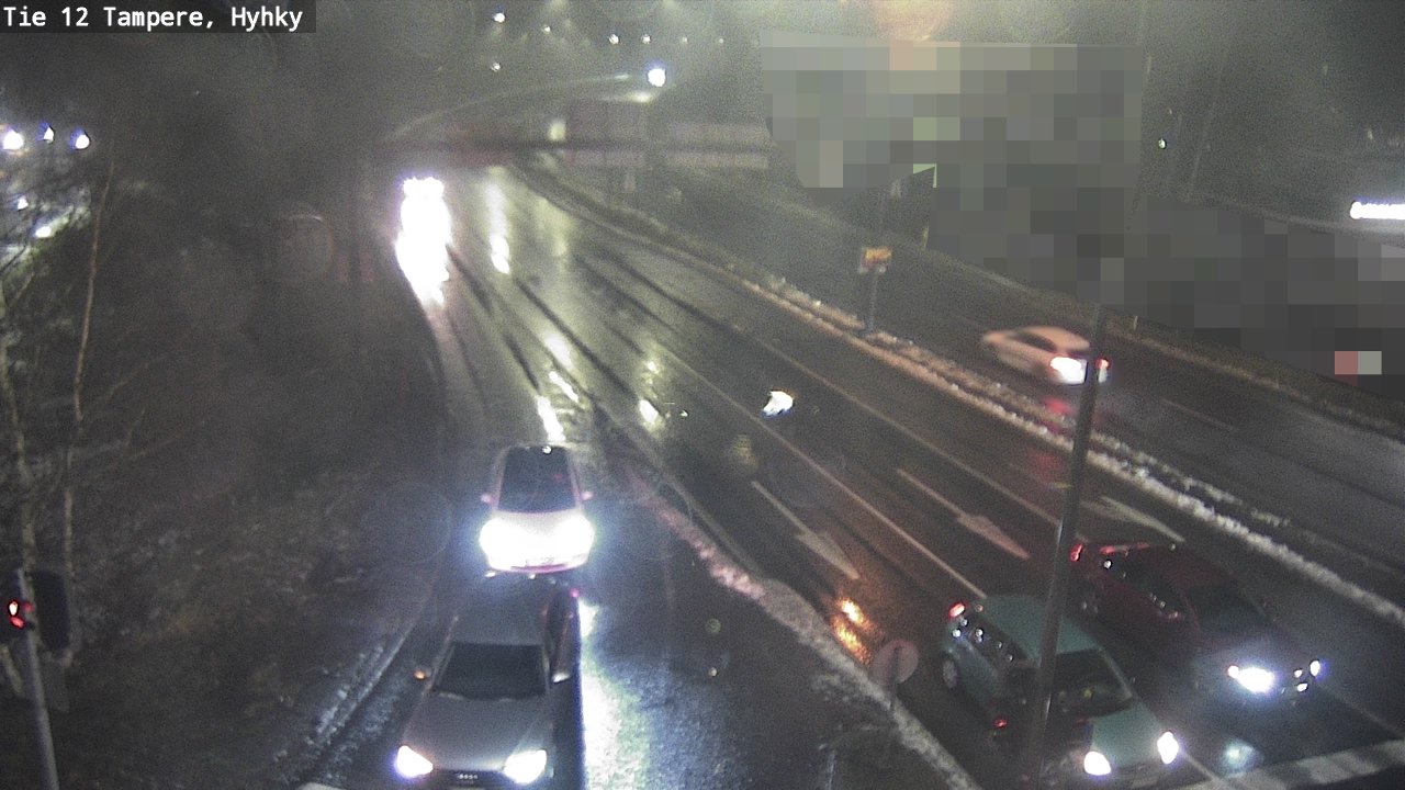 Weather Camera Image Väg 12 Tammerfors, Hyhky, Tampere, Pirkanmaa