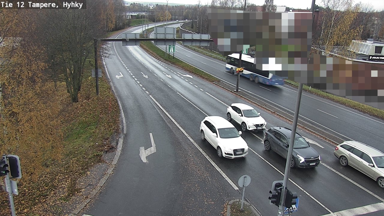 Kelikamerat Kuva Tie 12 Tampere, Hyhky, Tampere, Pirkanmaa