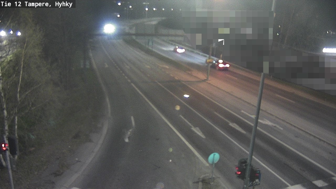 Weather Camera Image Road 12 Tampere, Hyhky, Tampere, Pirkanmaa