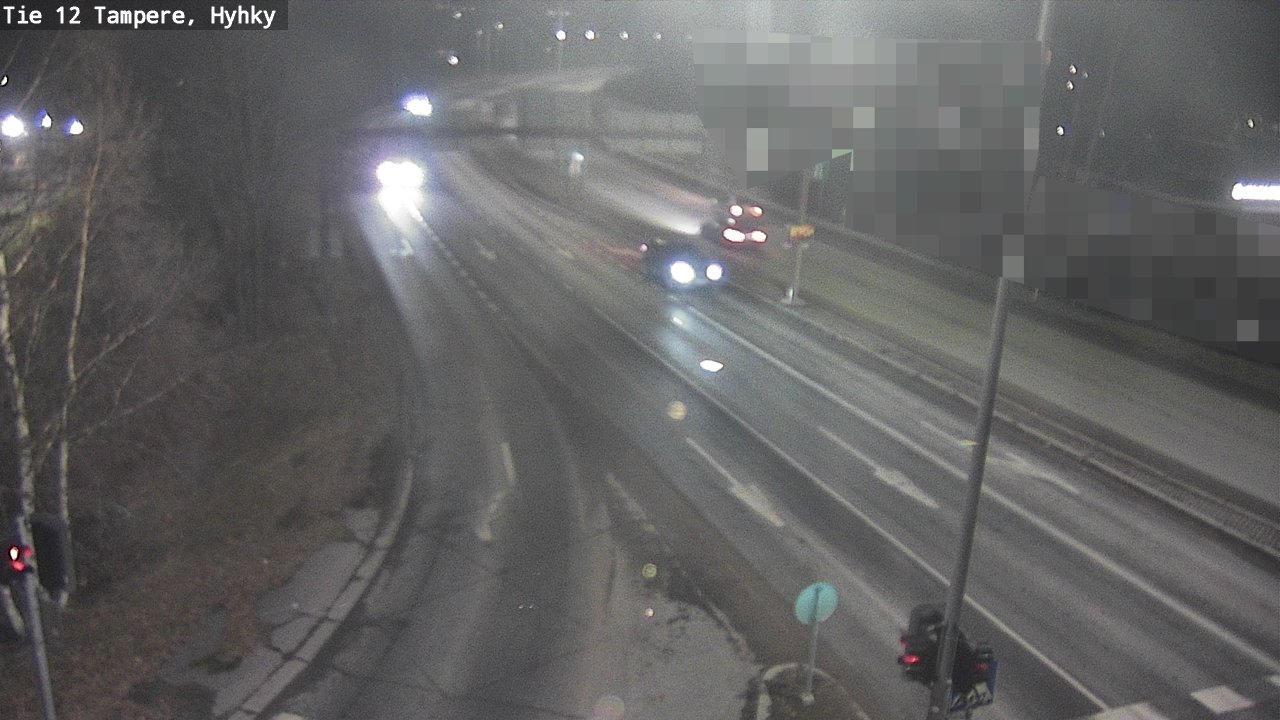 Weather Camera Image Road 12 Tampere, Hyhky, Tampere, Pirkanmaa