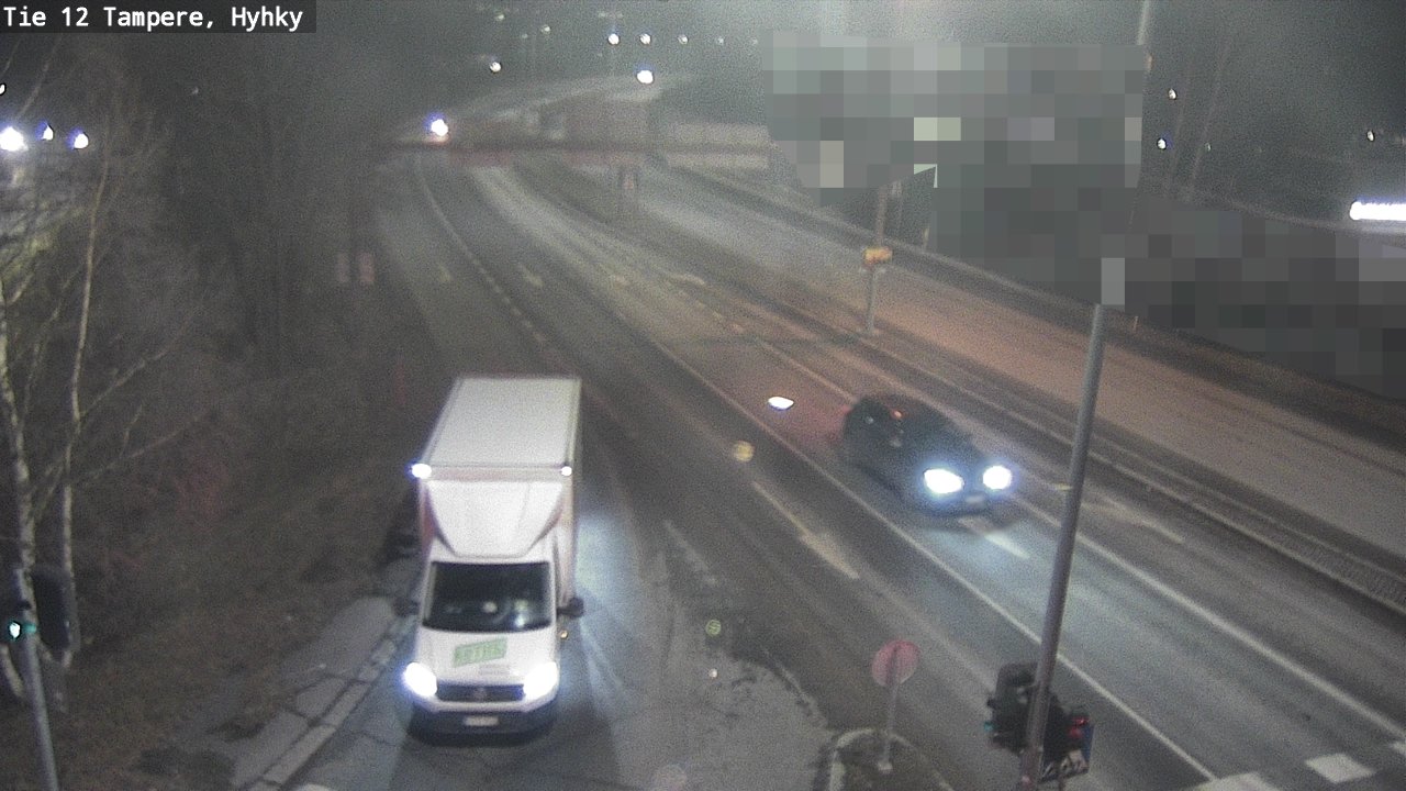 Weather Camera Image Road 12 Tampere, Hyhky, Tampere, Pirkanmaa