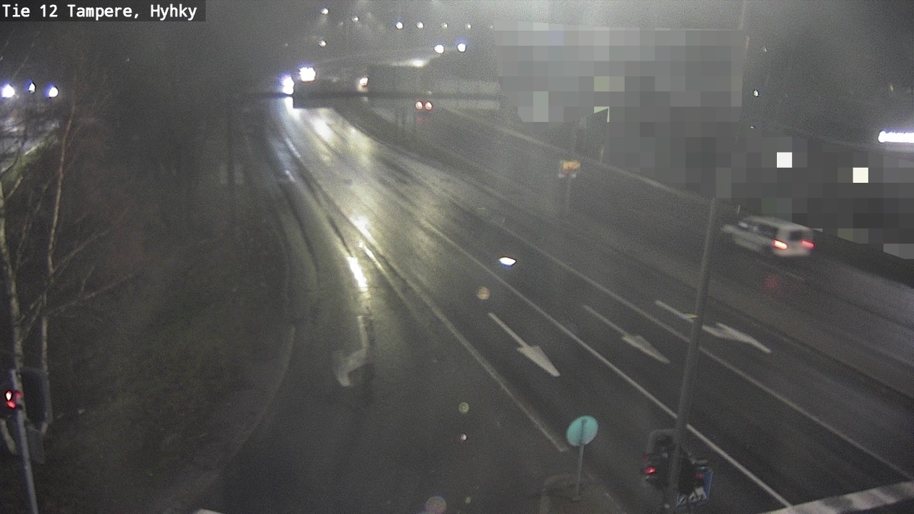 Weather Camera Image Road 12 Tampere, Hyhky, Tampere, Pirkanmaa