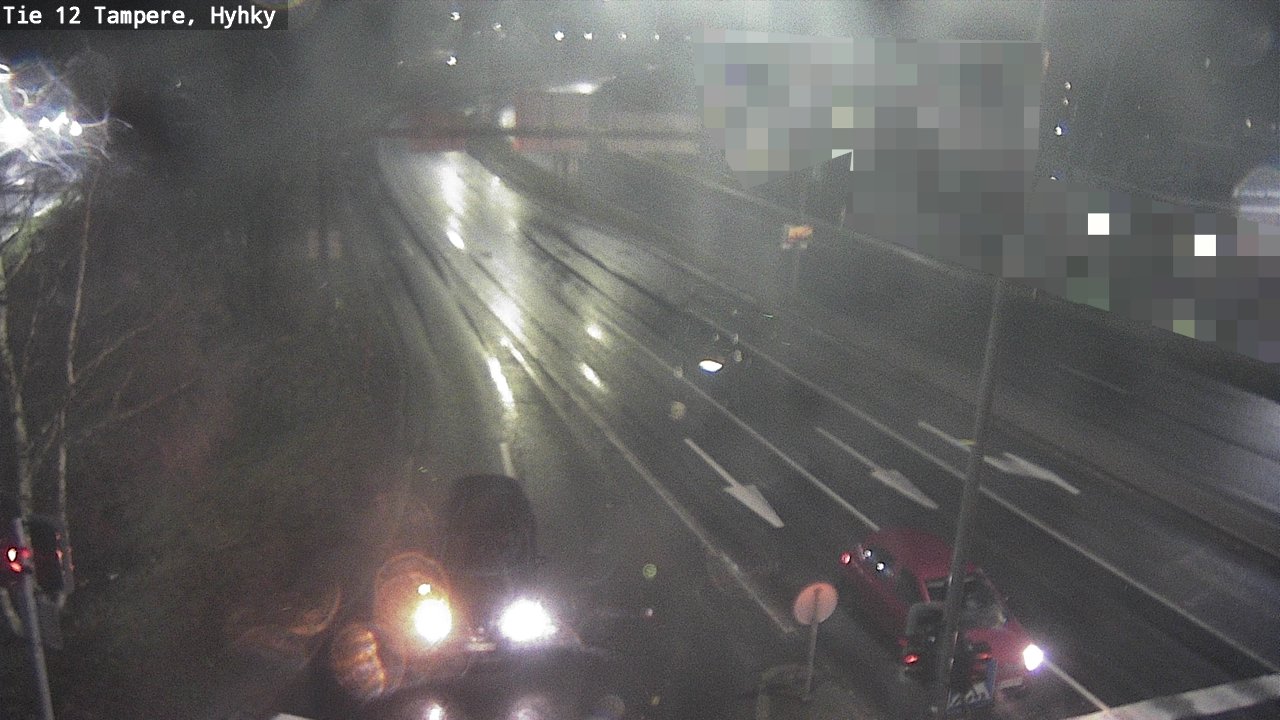 Weather Camera Image Road 12 Tampere, Hyhky, Tampere, Pirkanmaa