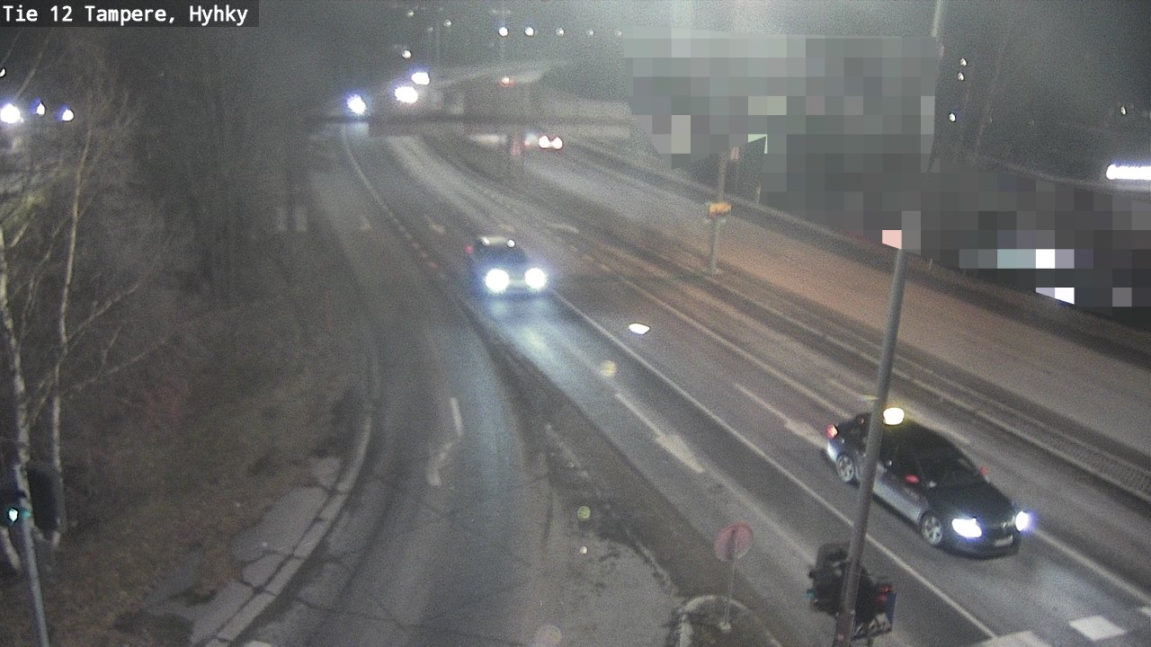 Weather Camera Image Road 12 Tampere, Hyhky, Tampere, Pirkanmaa