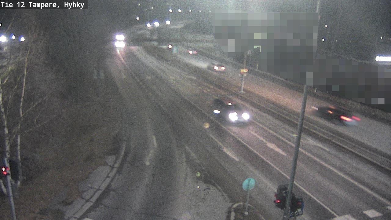 Weather Camera Image Road 12 Tampere, Hyhky, Tampere, Pirkanmaa