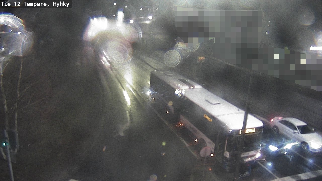 Weather Camera Image Road 12 Tampere, Hyhky, Tampere, Pirkanmaa