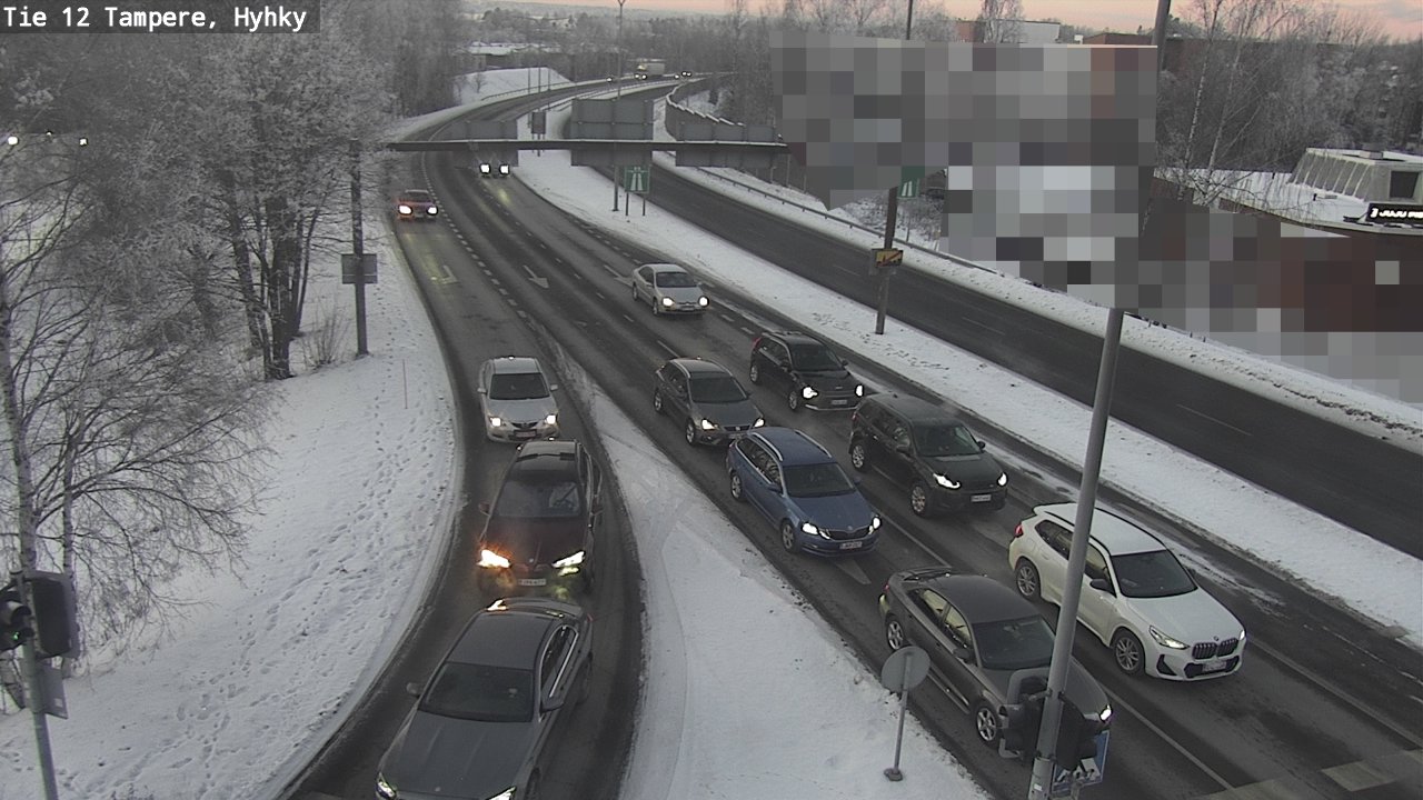 Kelikamerat Kuva Tie 12 Tampere, Hyhky, Tampere, Pirkanmaa