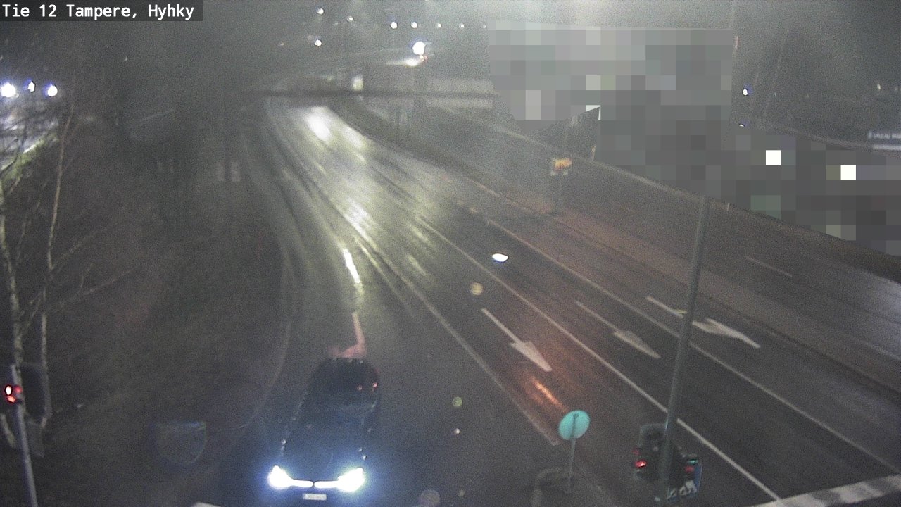 Weather Camera Image Road 12 Tampere, Hyhky, Tampere, Pirkanmaa