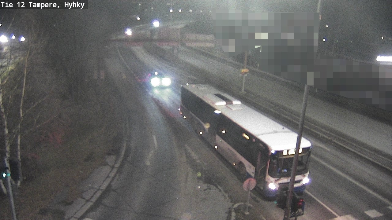 Weather Camera Image Road 12 Tampere, Hyhky, Tampere, Pirkanmaa